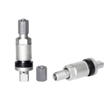 Imagem de Válvula TPMS TR413 para Pneus sem câmara GM Onix 4 peças - Huntec - HU