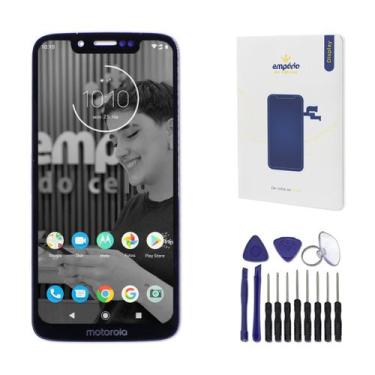 Imagem de Tela Frontal Display Compatível Moto G7 Play Preto Empório - Empório d