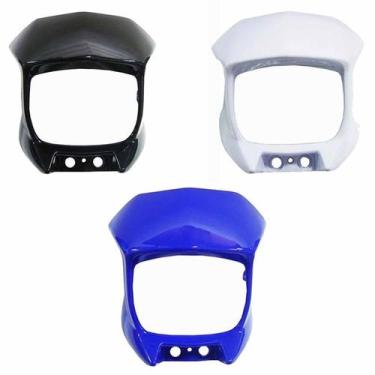 Imagem de Carenagem Farol Xtz 125 Azul, Branca, Preta - Sportive, Azul
