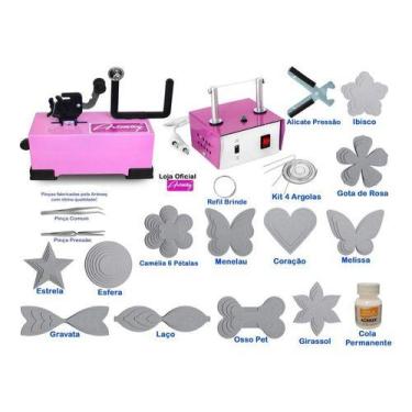 Imagem de Maquina De Laços - Máquina De Fita Fuxico - Kit Inspiração - Artmaq