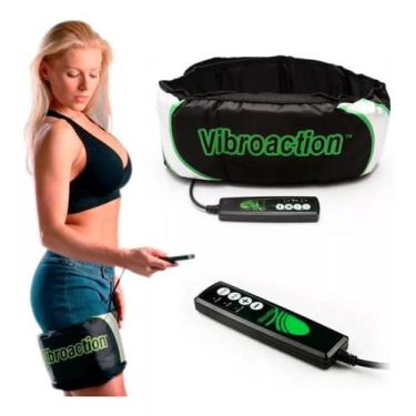 Imagem de Cinta Modeladora Redutor Tonificador Abdominal Vibratória - VIBROACTIO