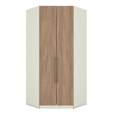Imagem de Armário De Canto Closet 2 Portas Seletto Areia Jequitibá - Henn
