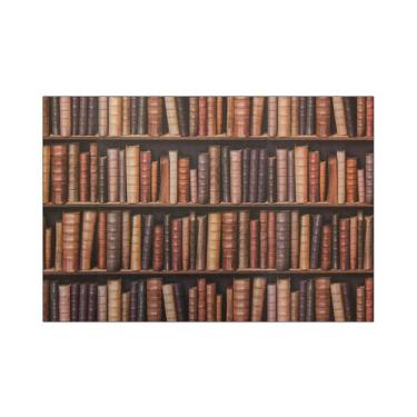 Imagem de Fundo Fotográfico 2,20 x 1,50 - Biblioteca Estante De Livros 002 - Via