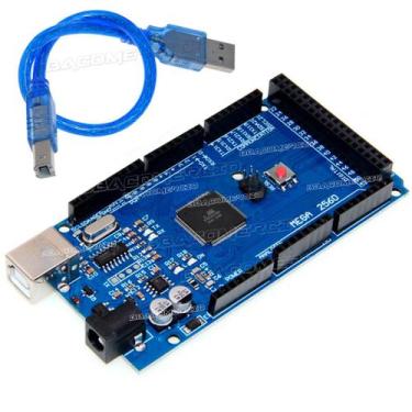 Imagem de Placa Compativel Arduino Mega 2560 - Atmega2560 - Ch340g - BBACOMERCIO