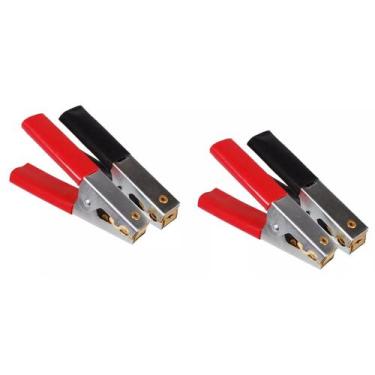 Imagem de Garra Jacaré Grande Para Bateria Chupeta Reforçada 2 Pares - STORE AUT