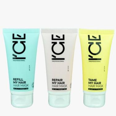 Imagem de Ice Professional EE - Cronograma Capilar Máscaras (Refill 50ml + Tame 