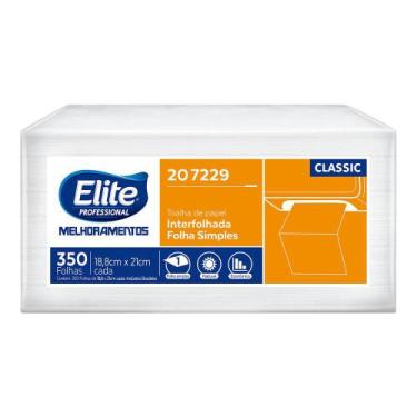 Imagem de Papel Toalha Interfolhado Elite Classic 350 Folhas