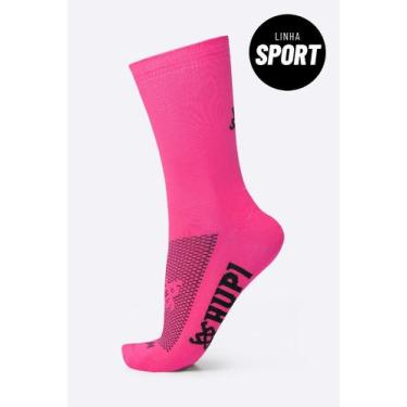 Imagem de Meia HUPI Sport Rosa Liso, Rosa
