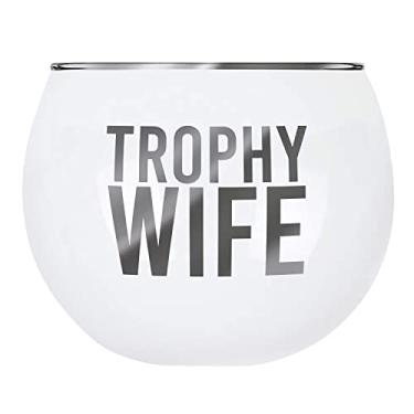Imagem de Santa Barbara Designs Studio Wedding Collection Roly Poly Glass, 368 g, Trophy Wife