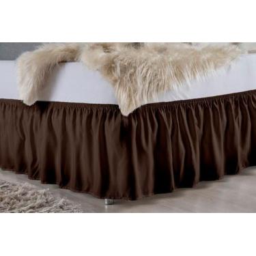 Imagem de Protetor Saia Box Com Elástico Para Todos Tamanhos De Cama - BruceBaby