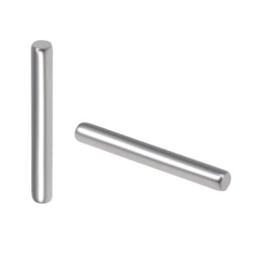 Imagem de TOP-VIGOR 100 pinos de suporte de prateleira de pino de cavilha de 1,5 mm x 12 mm, pino de suporte cilíndrico de aço inoxidável 304 elementos de fixação tom prateado