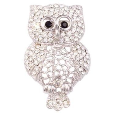 Imagem de Broche Strass Coruja BRG0026 - Akasaki