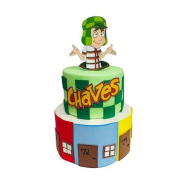 Imagem de Bolo Fake Chaves - Catavento Festa dos Sonhos