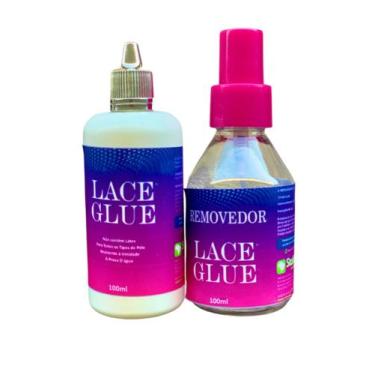 Imagem de KIT LACE GLUE  e Removedor De Cola Para Mega Hair Prótese Capilar Lace