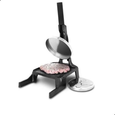 Imagem de Modelador Hamburguer Lanchonete Com 2 Prensas - Spacoshop