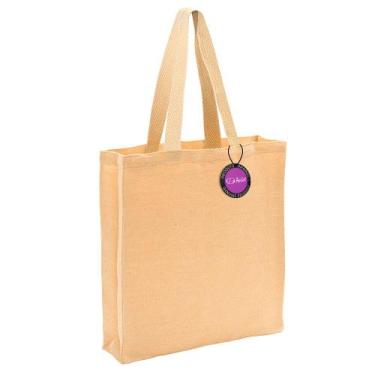 Imagem de Sacola Ecobag em Juco Eco com Bolso Interno Saunter TopGet, Natural