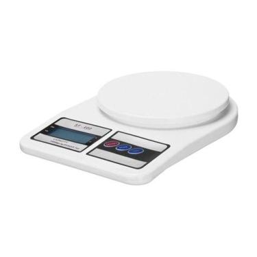 Imagem de Balança De Cozinha Digital B-max Sf400 Pesa Até 10kg Branco - WCAN