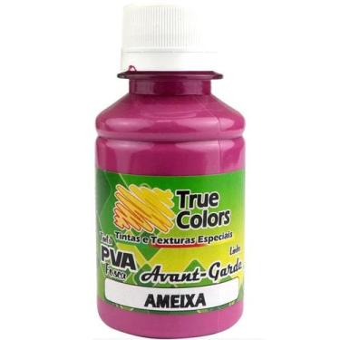 Imagem de Tinta Pva Fosco Cores Escuras 100ml True Colors, AMEIXA