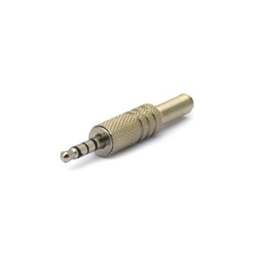 Imagem de Plug P2 Cel 4c 3,5mm Metal - JD15-3231 - Multcomercial