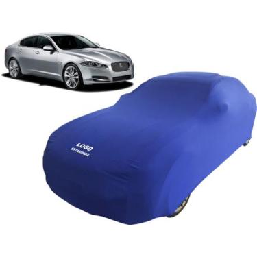 Imagem de Capa Automotiva Para Jaguar Xf Tecido Helanca Lycra - Mz, Azul