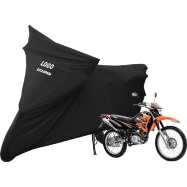 Imagem de Capa De Tecido Para Moto Yamaha XTZ 125 E XTZ 125K - Mz, Preta