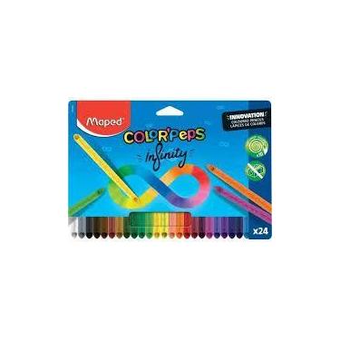 Imagem de Lapis De Cor 24 Cores Color Peps Infinito Maped