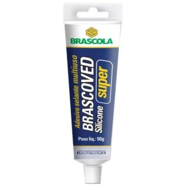 Imagem de Cola Silicone Brascoved 50g Incolor - BRASCOLA BRASCOVED