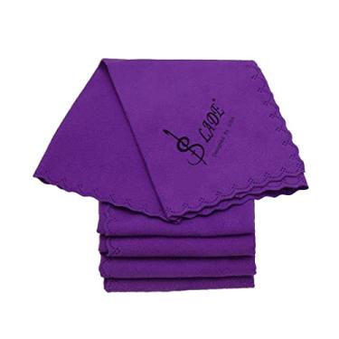 Imagem de SDENSHI 5 peças de algodão leve pano de limpeza polonesa para violão violão