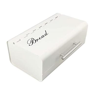 Imagem de Armazenamento de Pão, Recipiente de Pão Com Design de Porta Em Concha Caixa de Pão de Grande Capacidade, Recipiente de Armazenamento de Bancada, Caixa de Pão, Suporte de Pão