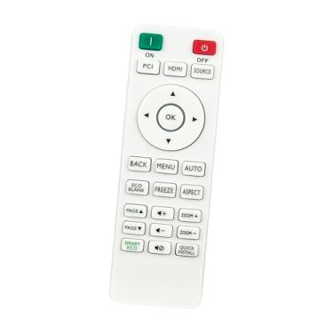 Imagem de Controle remoto de substituição RCX014 compatível com projetor BENQ DLP MW605w MX604 MX604w MW605 MH606 MH606w MS610 MX611 MW612 MU641