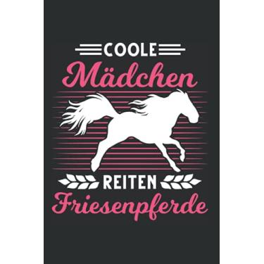 Imagem de Friesenpferd Tagesplaner: Coole Mädchen reiten Friesenpferde Friese Pferd/Kalender 2022 / Wochenplaner Tagesplaner Planer/Planungsbuch To-Do-Liste / 6x9 Zoll / 100 ausfüllbare Seiten