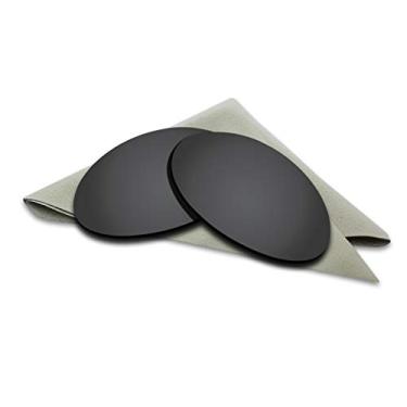 Imagem de Lentes polarizadas antiarranhões de reposição para Oakley Eye Jacket Redux Várias opções (preto)