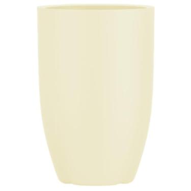 Imagem de Vaso De Planta Fibra De Vidro 75cm Grande Boca Larga Decorativo (Areia Fosco)