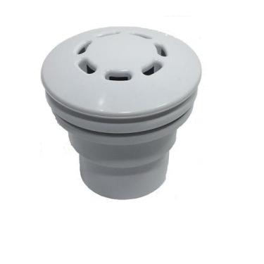 Imagem de Ralo Fundo Dreno Abs Sanspray Para Piscinas Fibra Universal