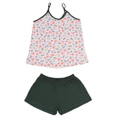 Imagem de Pijama Alcinha Feminino Infantil - Turbulencia, Verde, 6