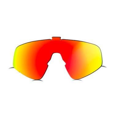 Imagem de Prizo ORL Lentes de reposição para óculos de sol Oakley Latch Panel OO9404 - Multicores (Fire Red Iridium)