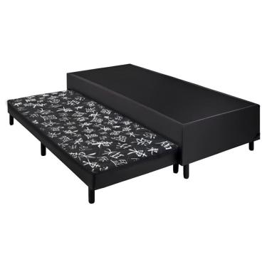Imagem de Base Cama Box + Auxiliar Espuma D23 188X88X38