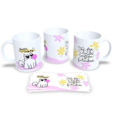 Imagem de Canecas de Porcelna Personalizadas dia Internacional da Mulher 8 de Ma