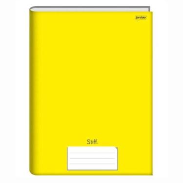 Imagem de Caderno Brochurão Capa Dura Stiff 48 Folhas Amarelo Jandaia Universita