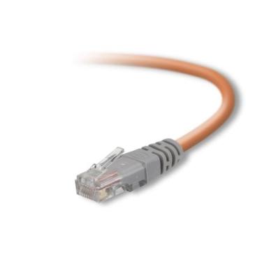 Imagem de Cabo de Rede Belkin Cat5e Crossover (2,1m) - Laranja