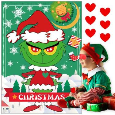Imagem de Jogo de Natal EMPOF - Pin the Heart - Para Crianças e Famílias