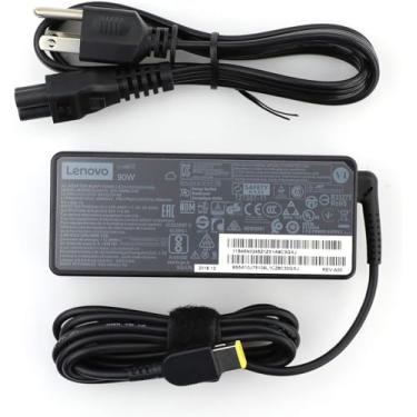 Imagem de 20V-4.5A, 90W Slim Square tip AC ADLX90NLC3A ADLX90NDC3A ADLX90NCC3A AC Power Adapter Charger Compatible for Lenovo ThinkPad Yoga E431,E440,E450,E450C,E460,E465,E470