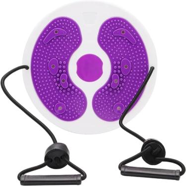 Imagem de Placa de disco de cintura torção abdominal, equilíbrio de emagrecimento da cintura, disco giratório, prancha de torção, exercício com sola para pés de massagem - academia de ginástica em casa para
