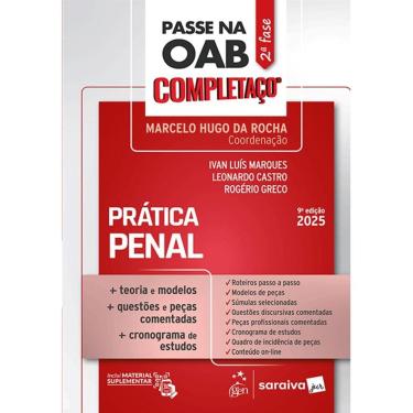 Imagem de Passe na Oab 2ª Fase - Completaço - Prática Penal - 9ª Edição 2025