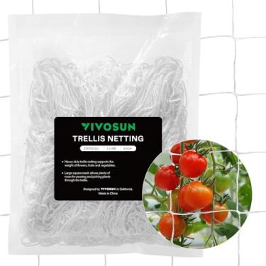 Imagem de VIVOSUN Rede de treliça de poliéster resistente 1,5 m x 76 m, 1 pacote