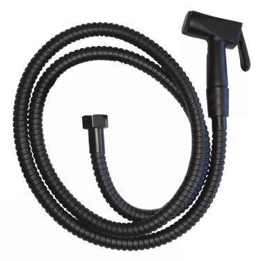 Imagem de Ducha Higienica Fosco Chuveirinho Completa Banheiro Mangueira Suporte Casa Lavabo Flexivel Box