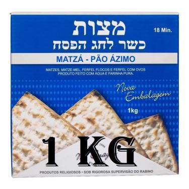 Imagem de Pão Matza Judaico Rabino m. Snayde 1Kg