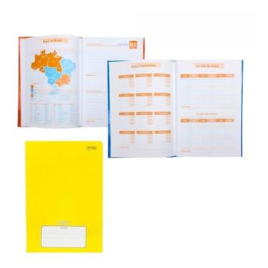 Imagem de Kit Material Escolar Infantil Berçário I e II 0 a 2 Anos X Itens Lista SME Prefeitura SP (Amarelo)