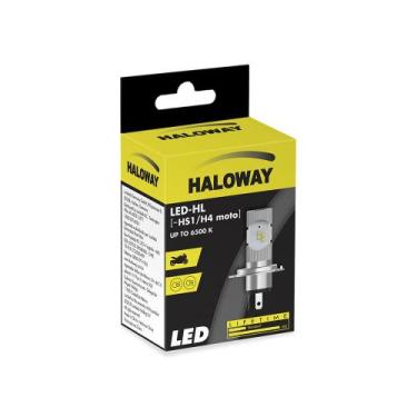 Imagem de Lâmpada LED H4 HS1 Haloway 12V 6500K Corrente Contínua