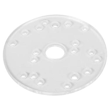 Imagem de Universal Router Base Plate Acrílico Carpintaria Ferramenta Centralização Pin Parafusos Guarnição Roteadores